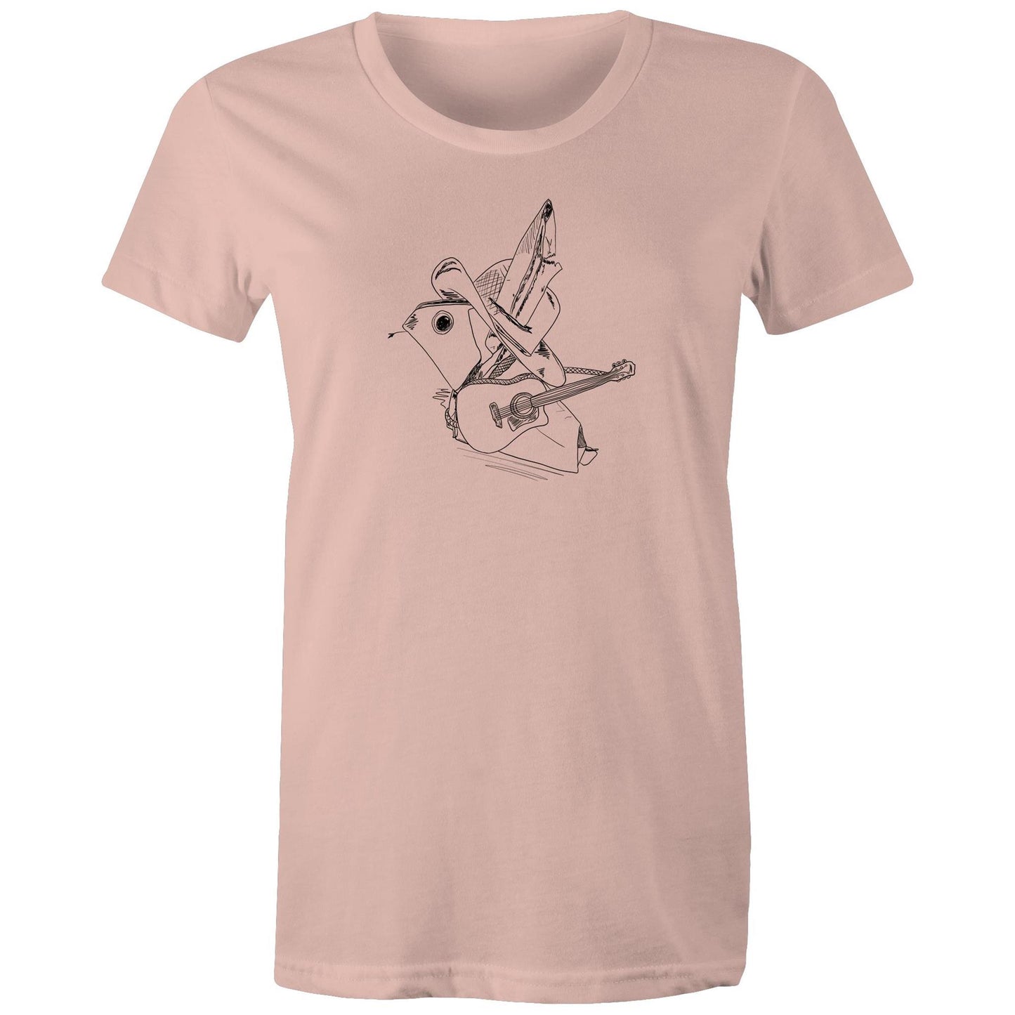 women’s tee classic origami cowboy