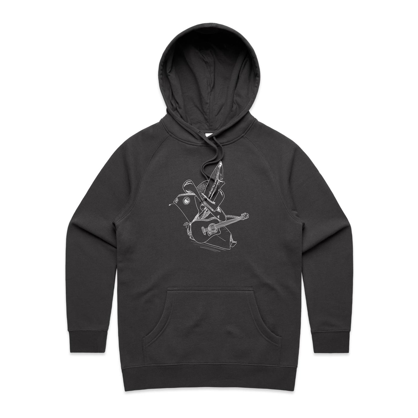 women’s hoodie classic origami cowboy