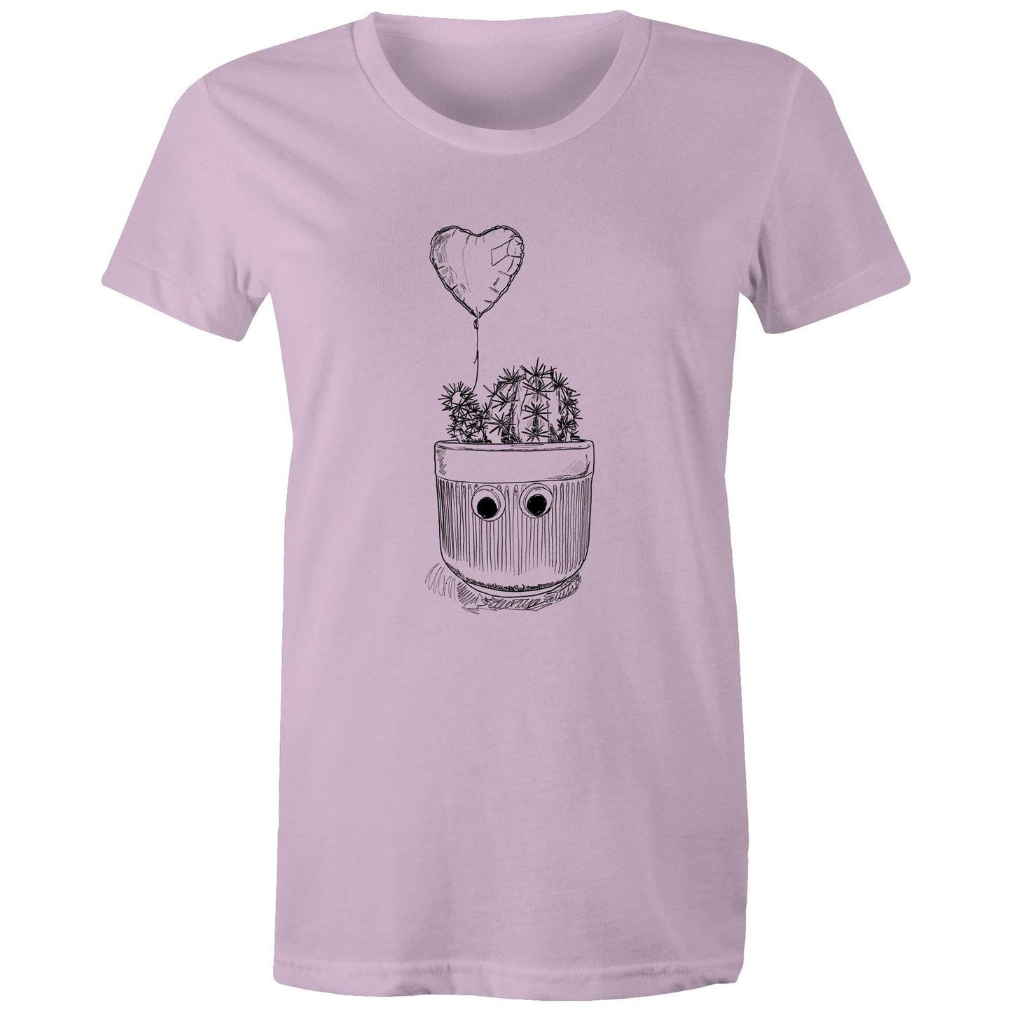 women’s tee we heart a cactus