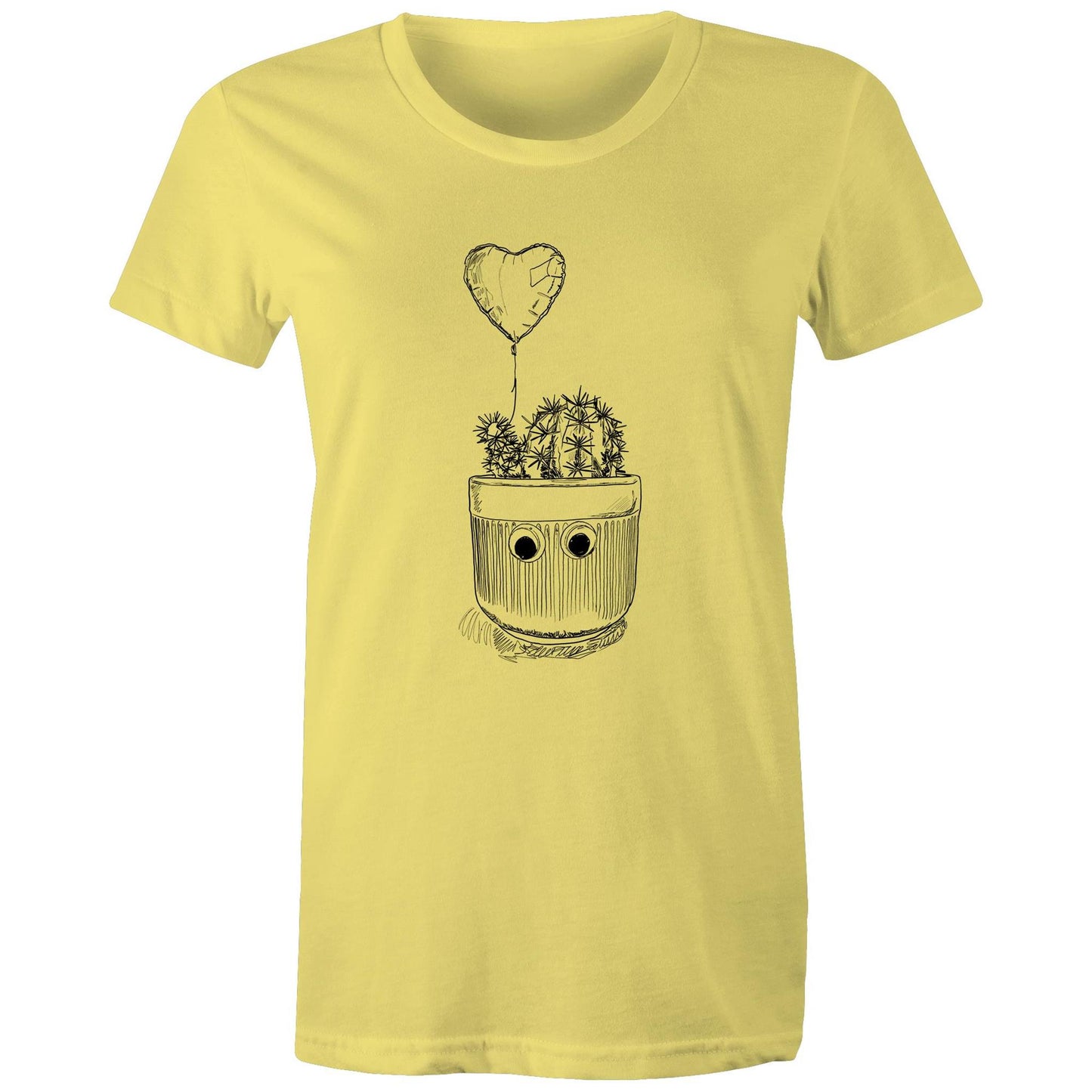women’s tee we heart a cactus