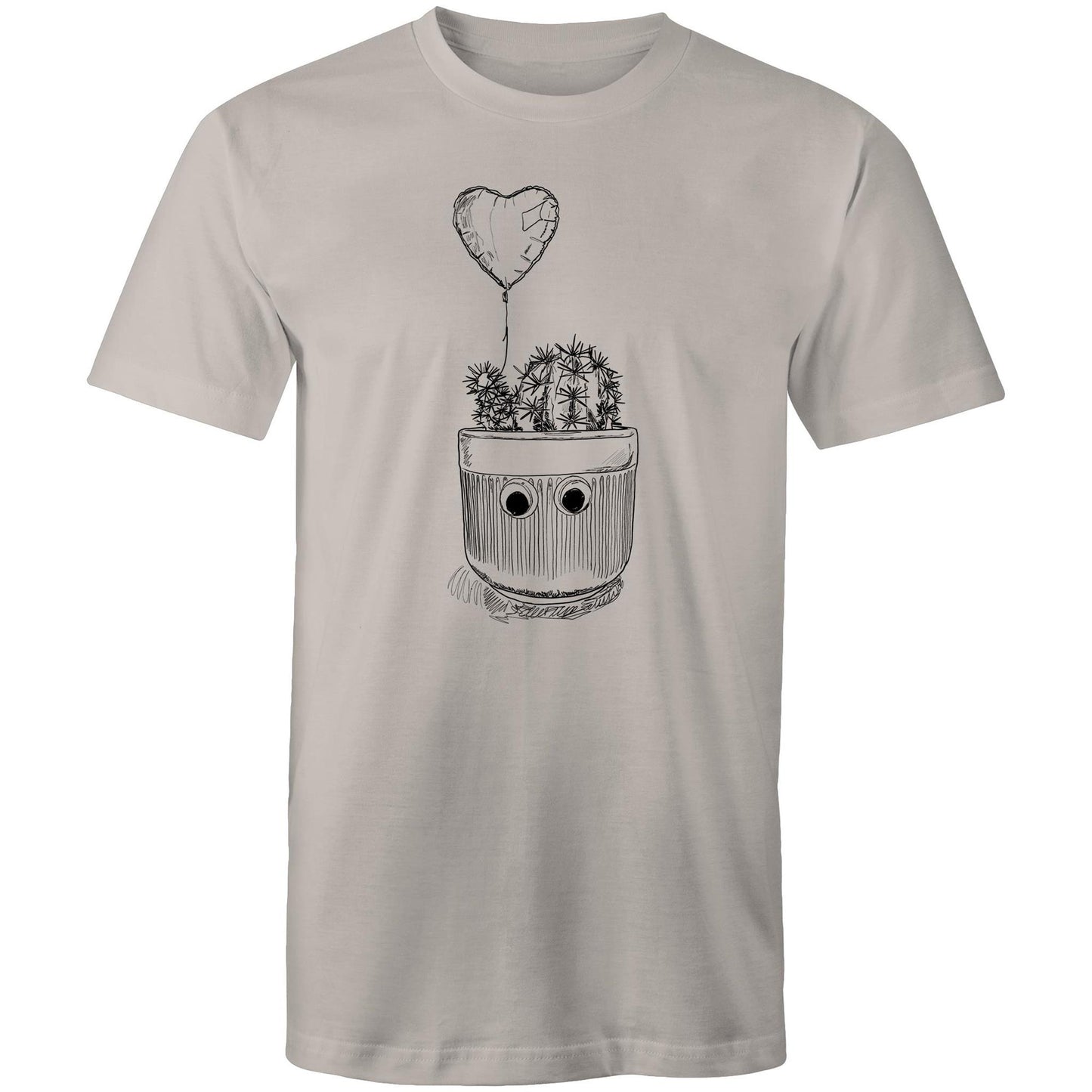 men’s tee we heart a cactus