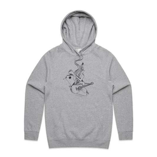 men’s hoodie classic origami cowboy
