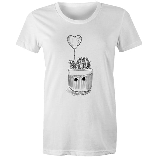 women’s tee we heart a cactus