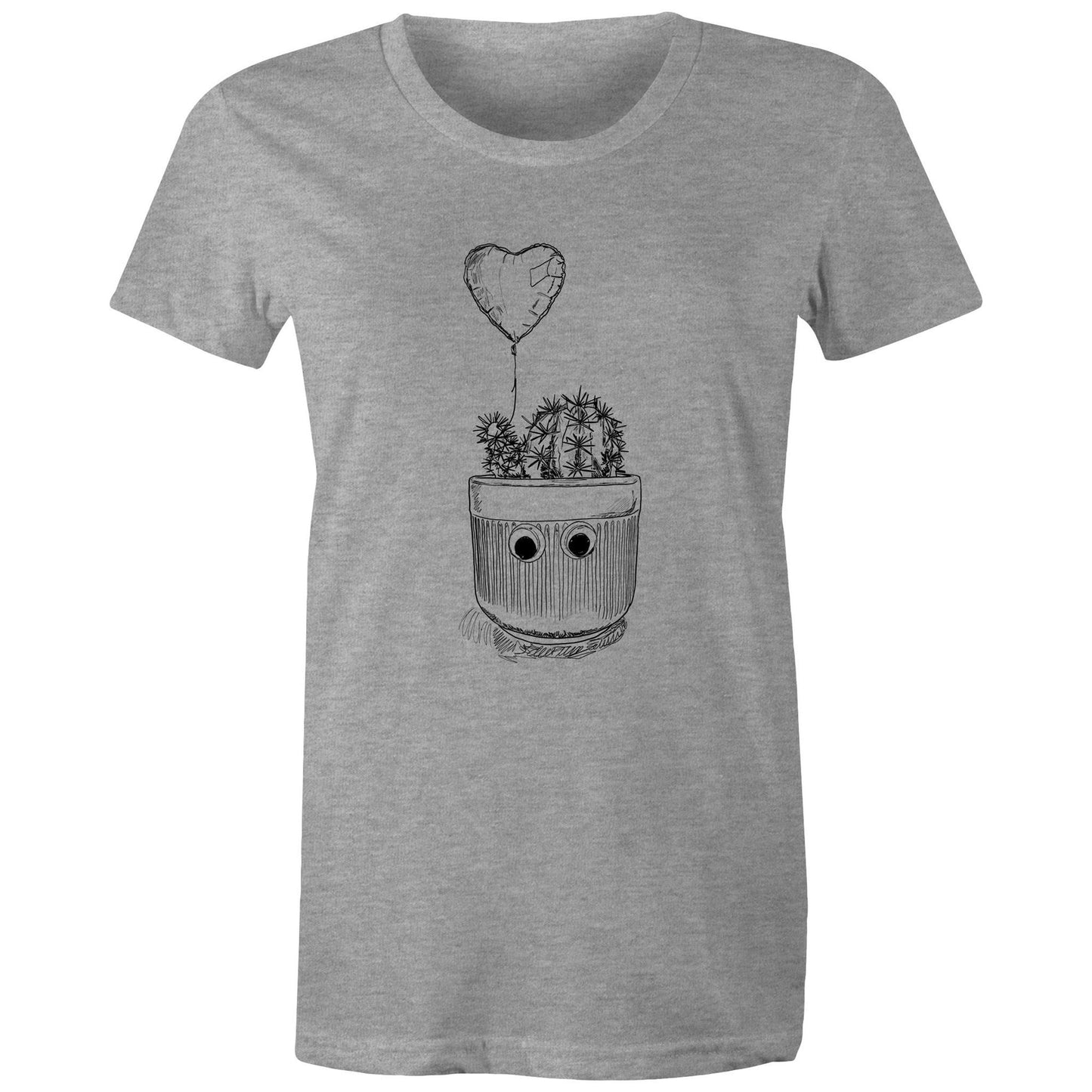 women’s tee we heart a cactus