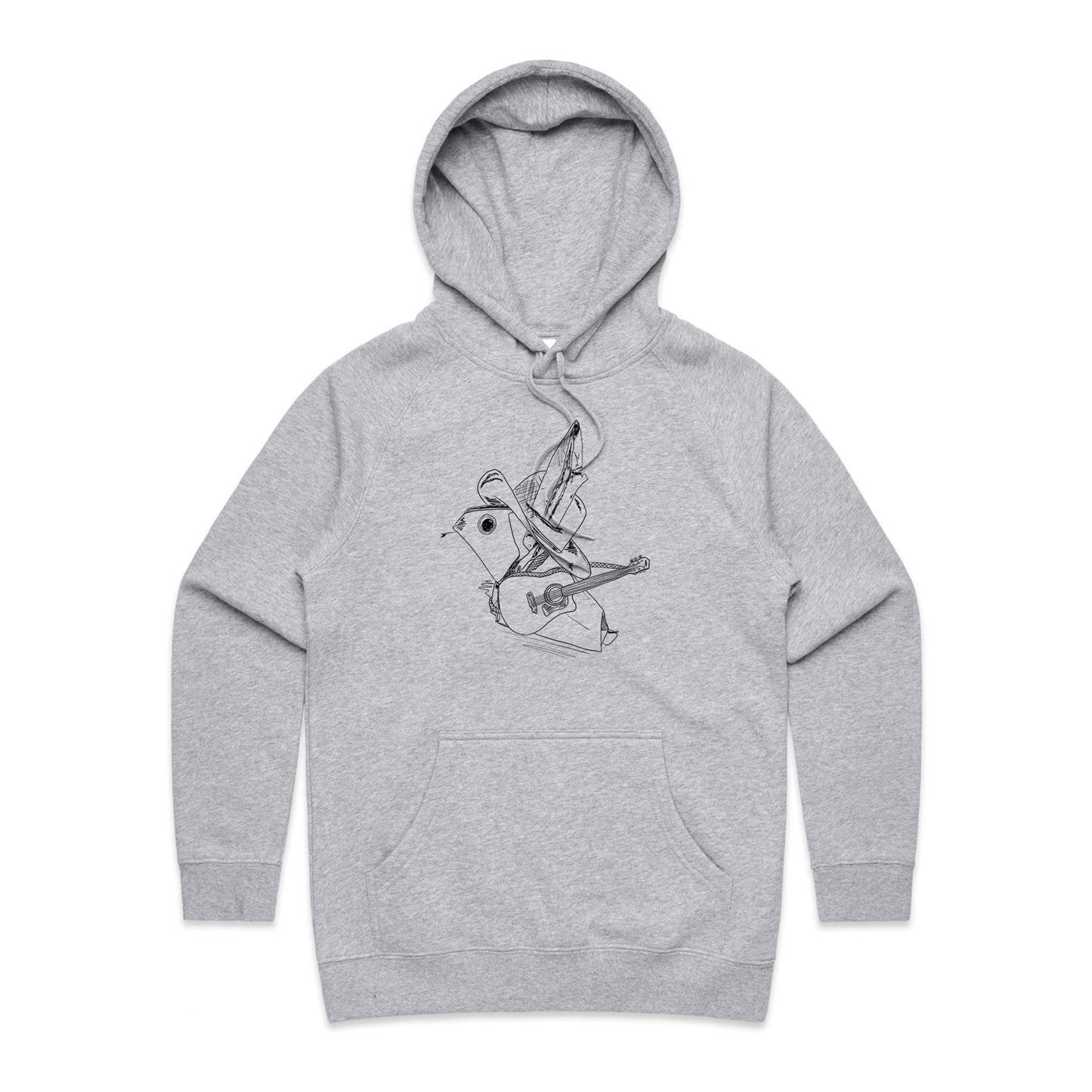 women’s hoodie classic origami cowboy