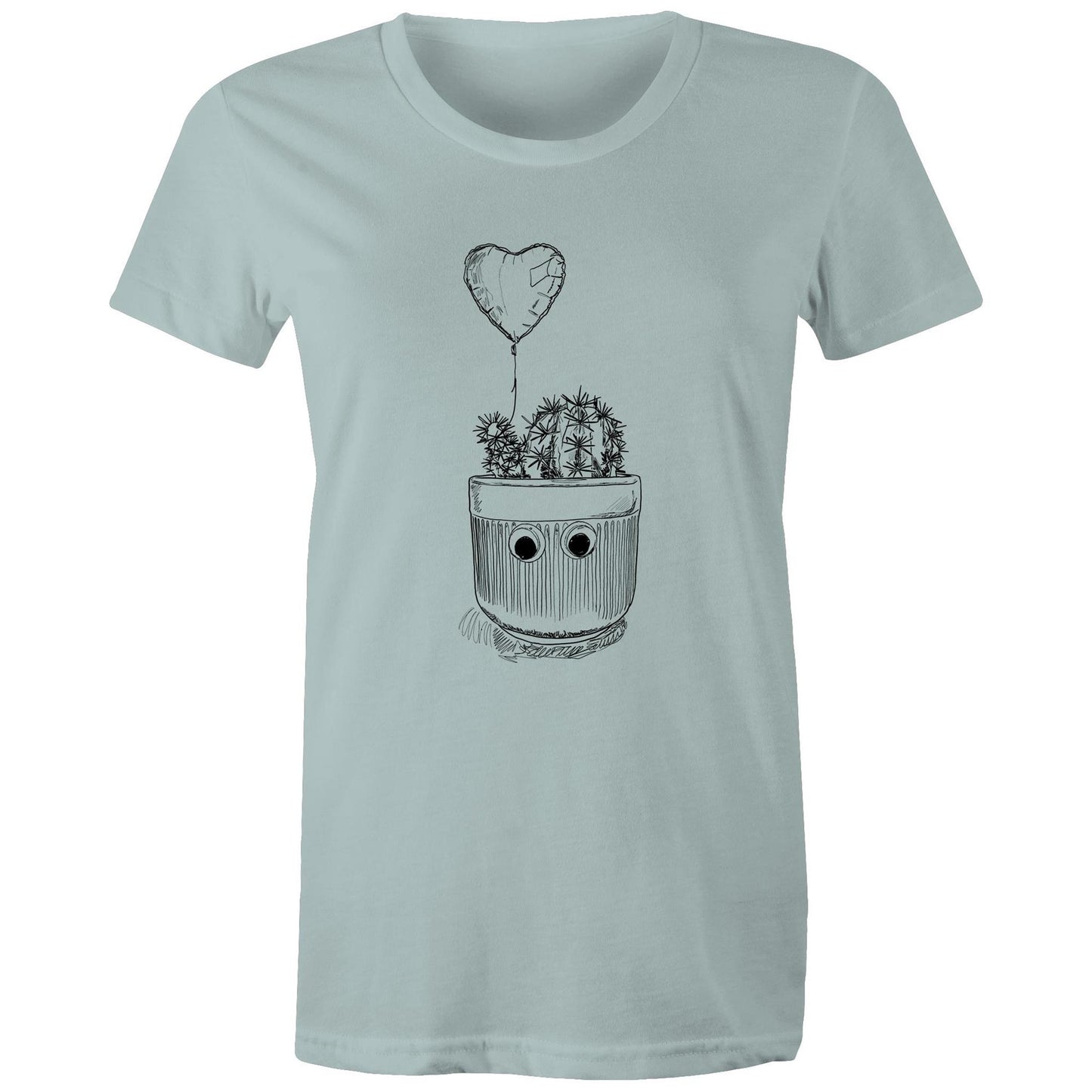 women’s tee we heart a cactus