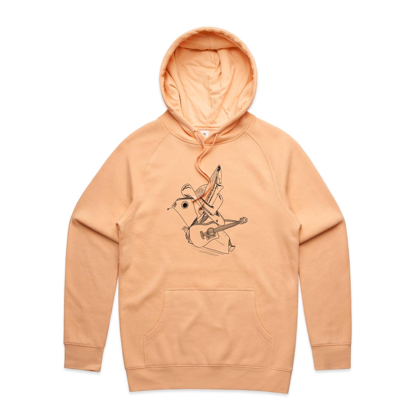 men’s hoodie classic origami cowboy
