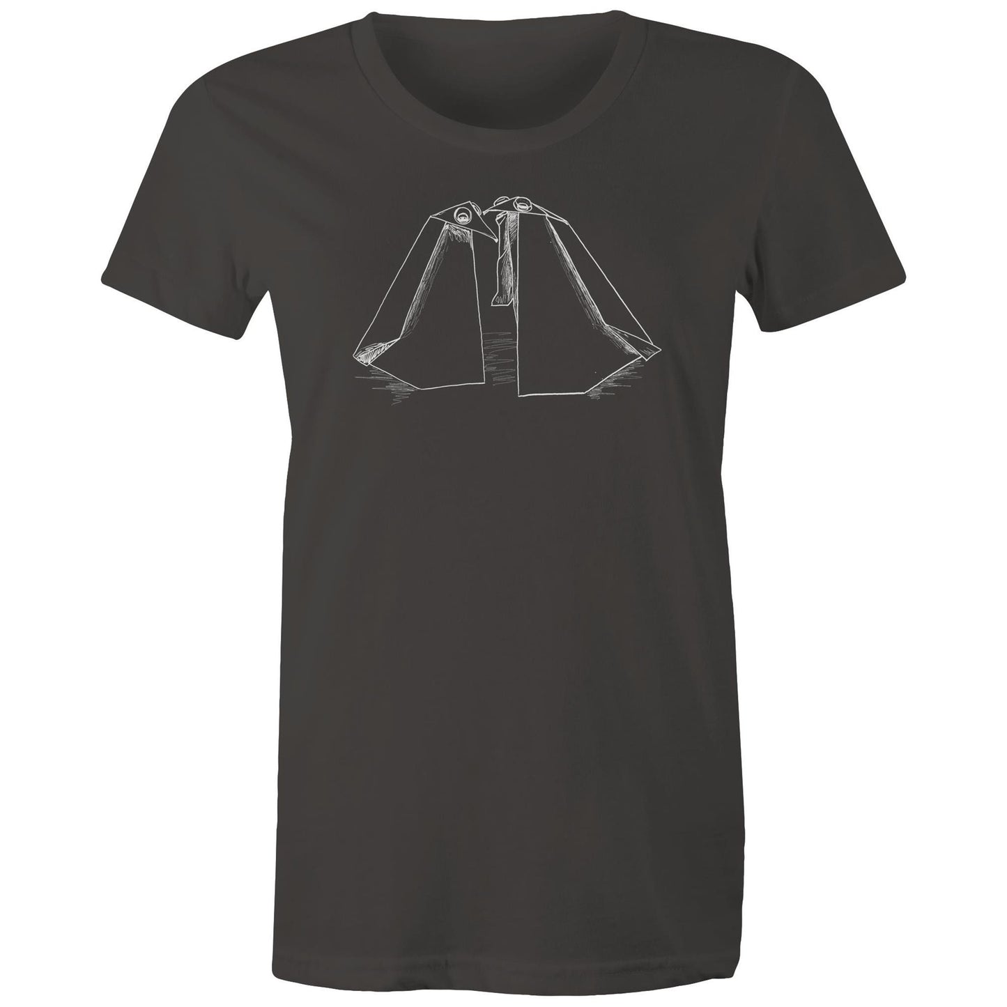 women’s tee origami penguin pals