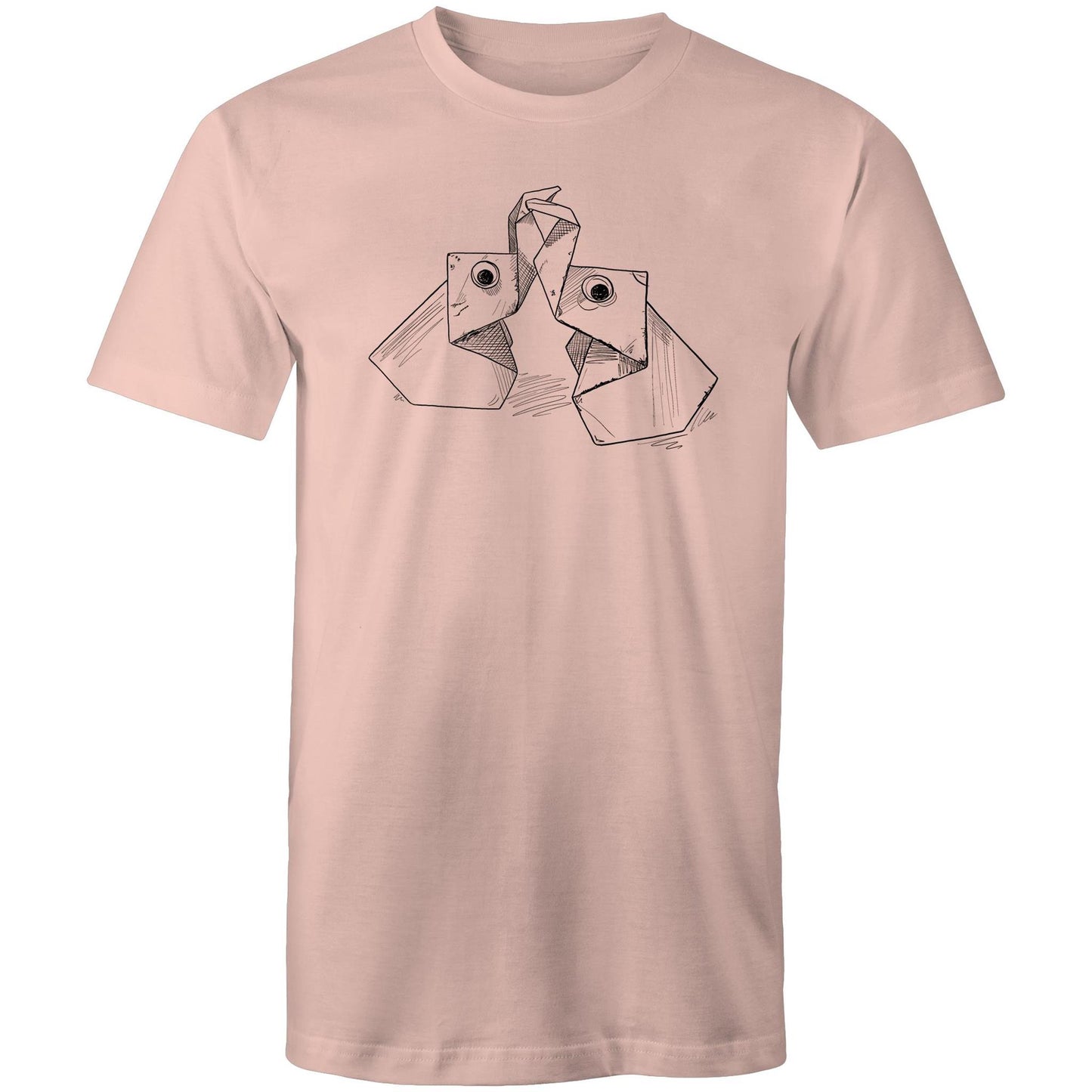 men’s tee the origami elephants