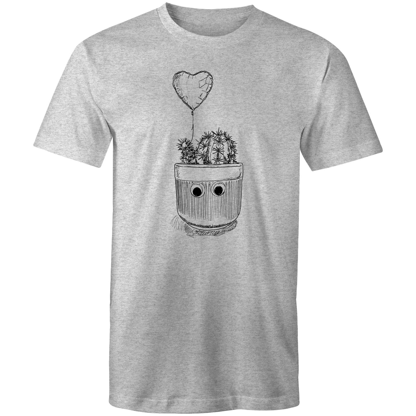 men’s tee we heart a cactus