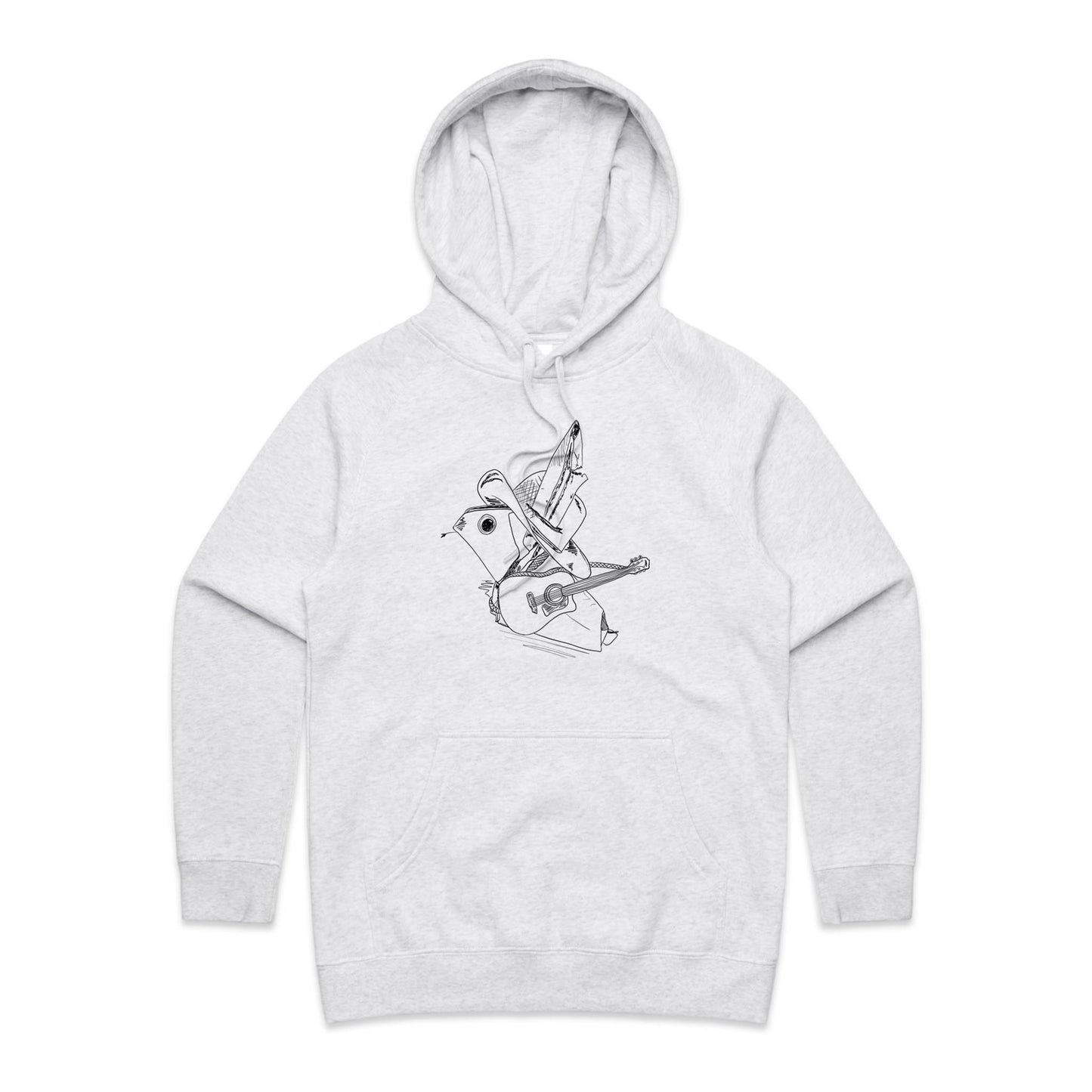 women’s hoodie classic origami cowboy