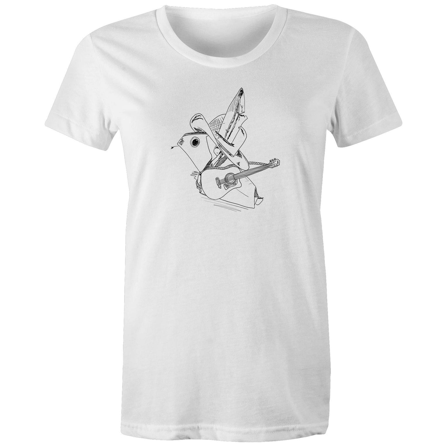women’s tee classic origami cowboy