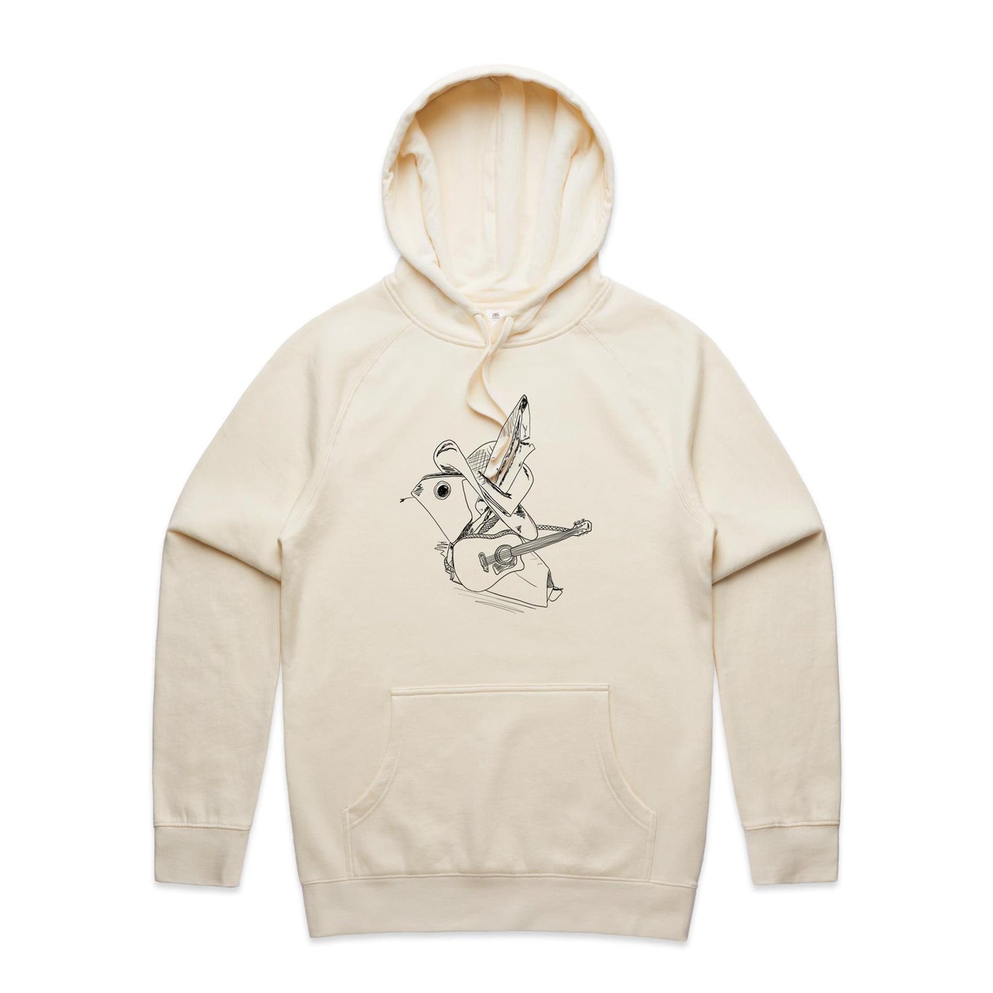 men’s hoodie classic origami cowboy