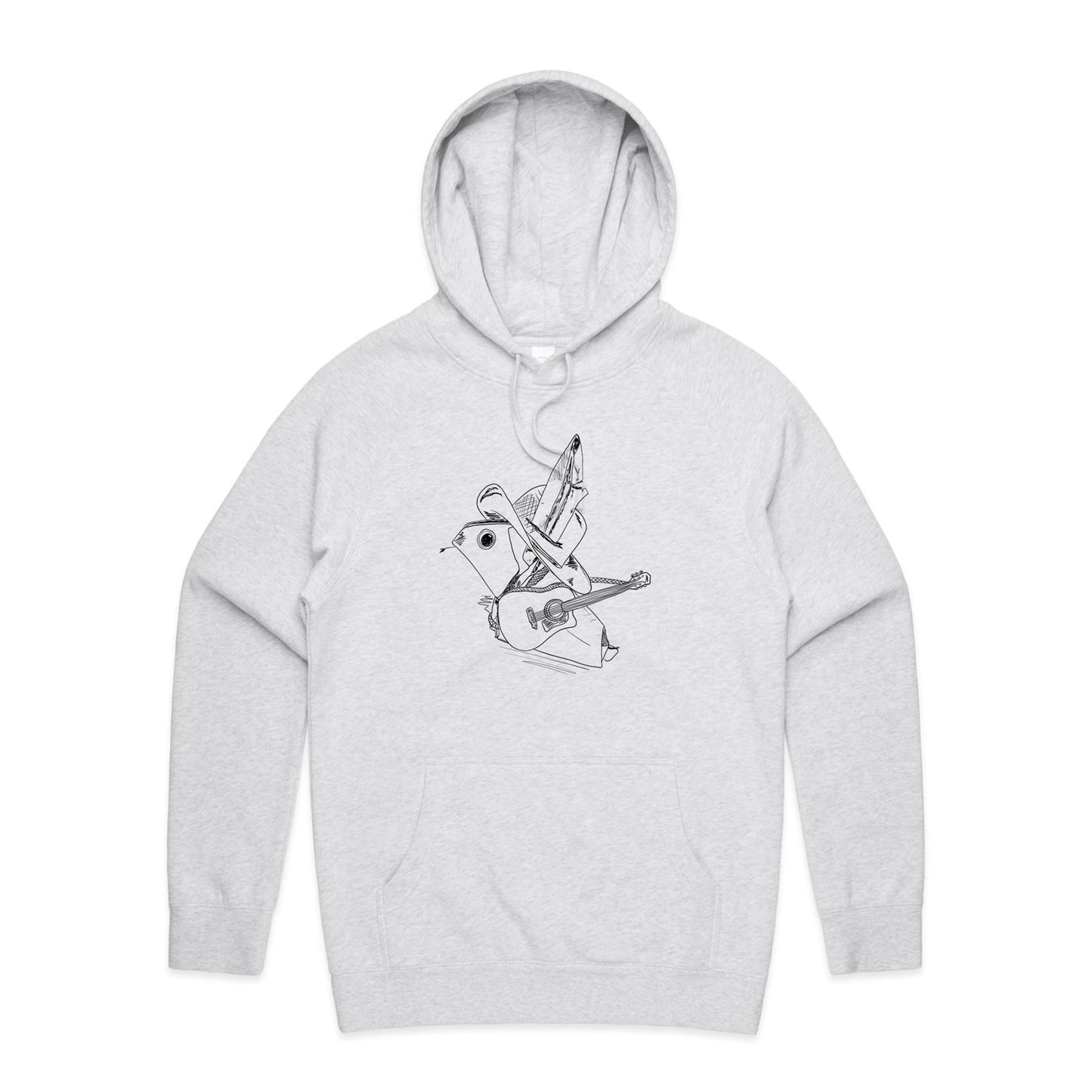 men’s hoodie classic origami cowboy