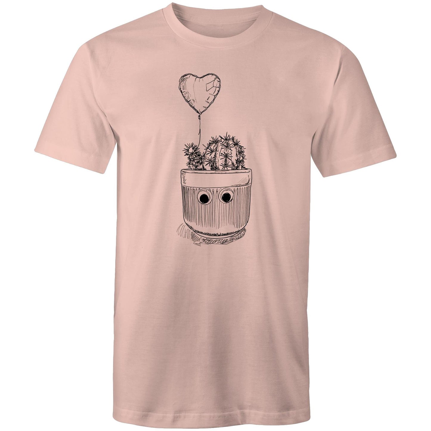 men’s tee we heart a cactus