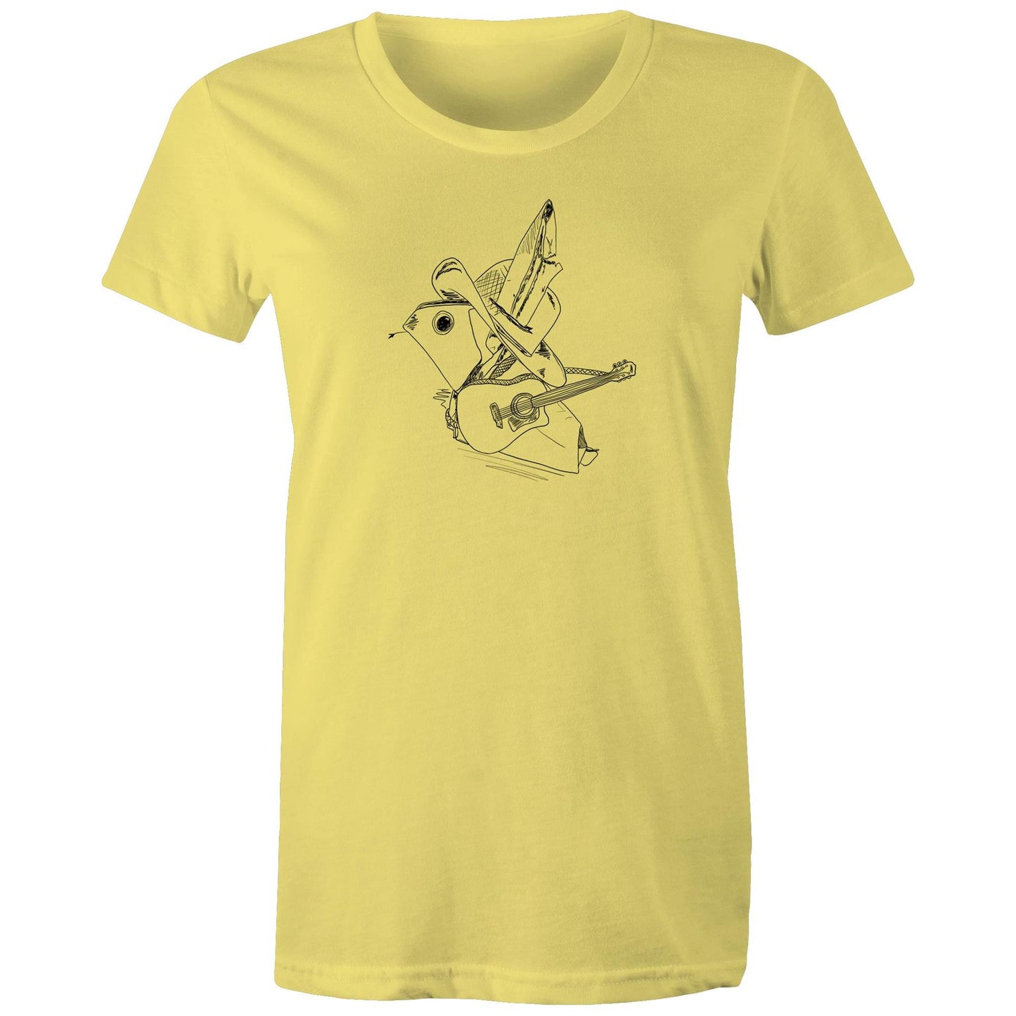 women’s tee classic origami cowboy