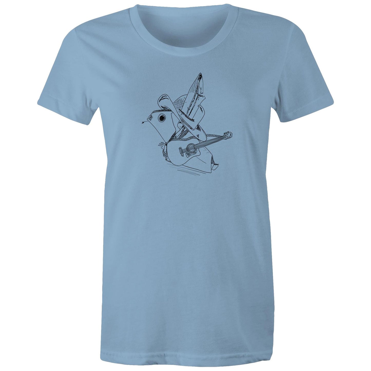 women’s tee classic origami cowboy