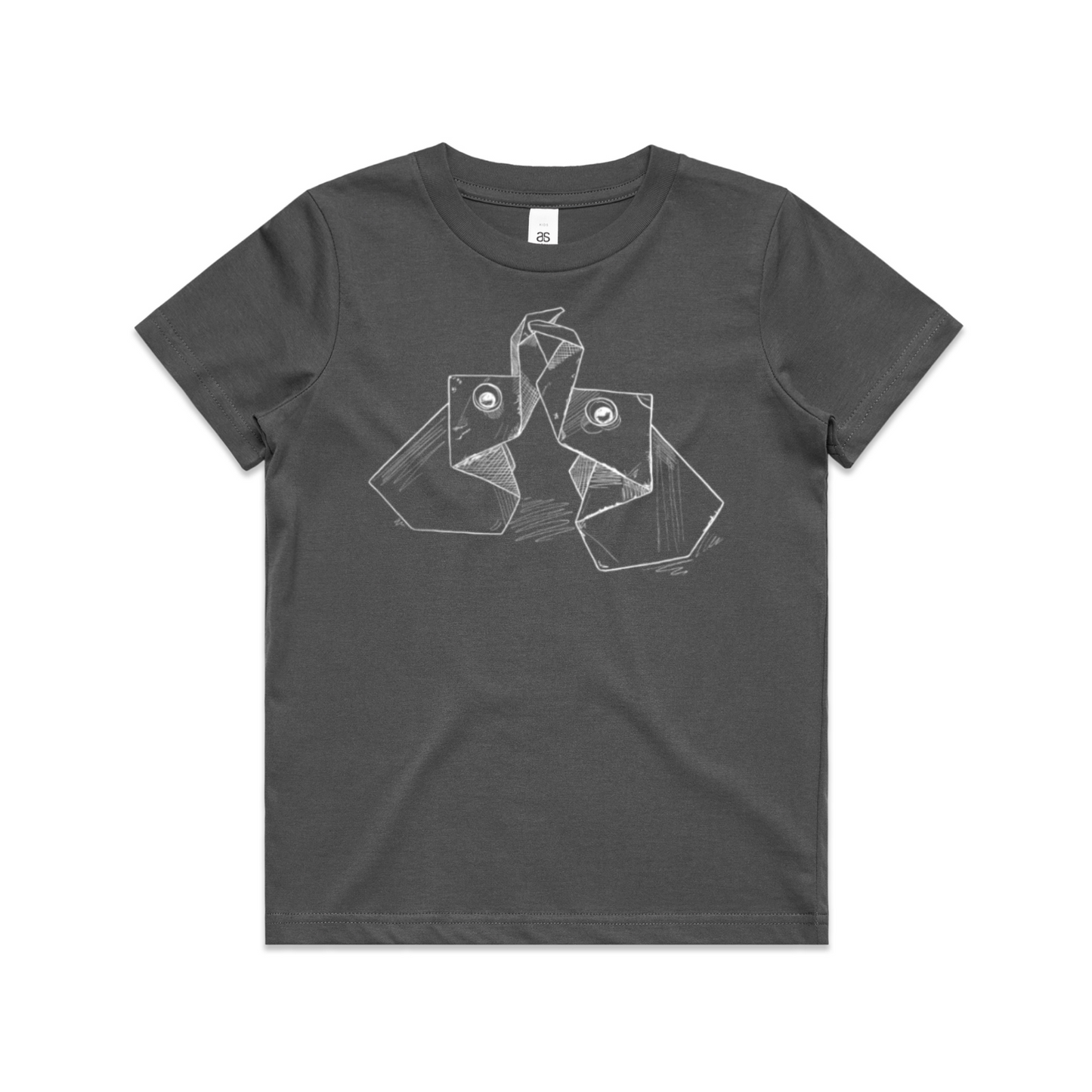 kids tee origami elephants