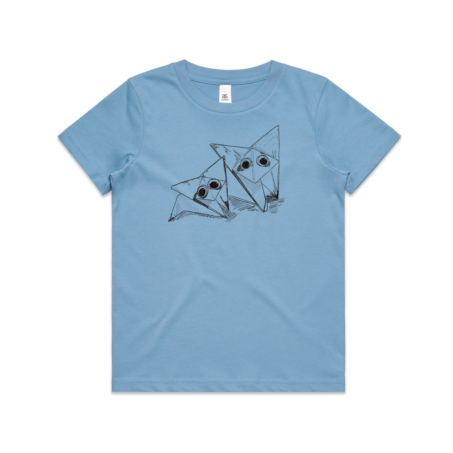 kids tee fox friends