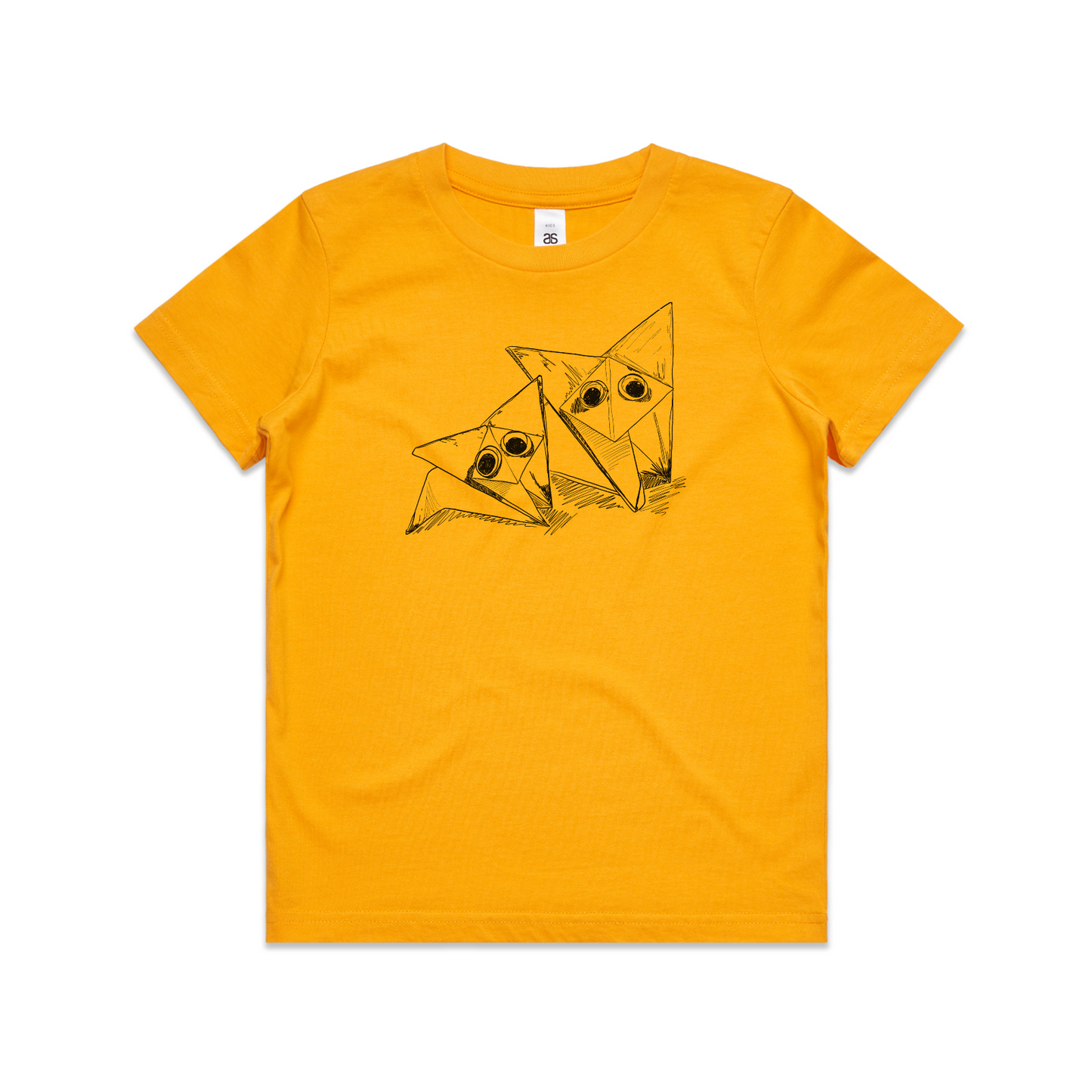 kids tee fox friends