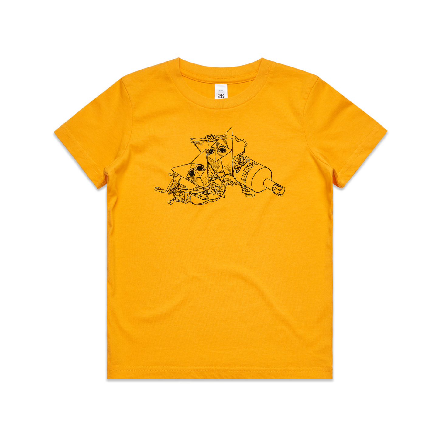kids tee fox party