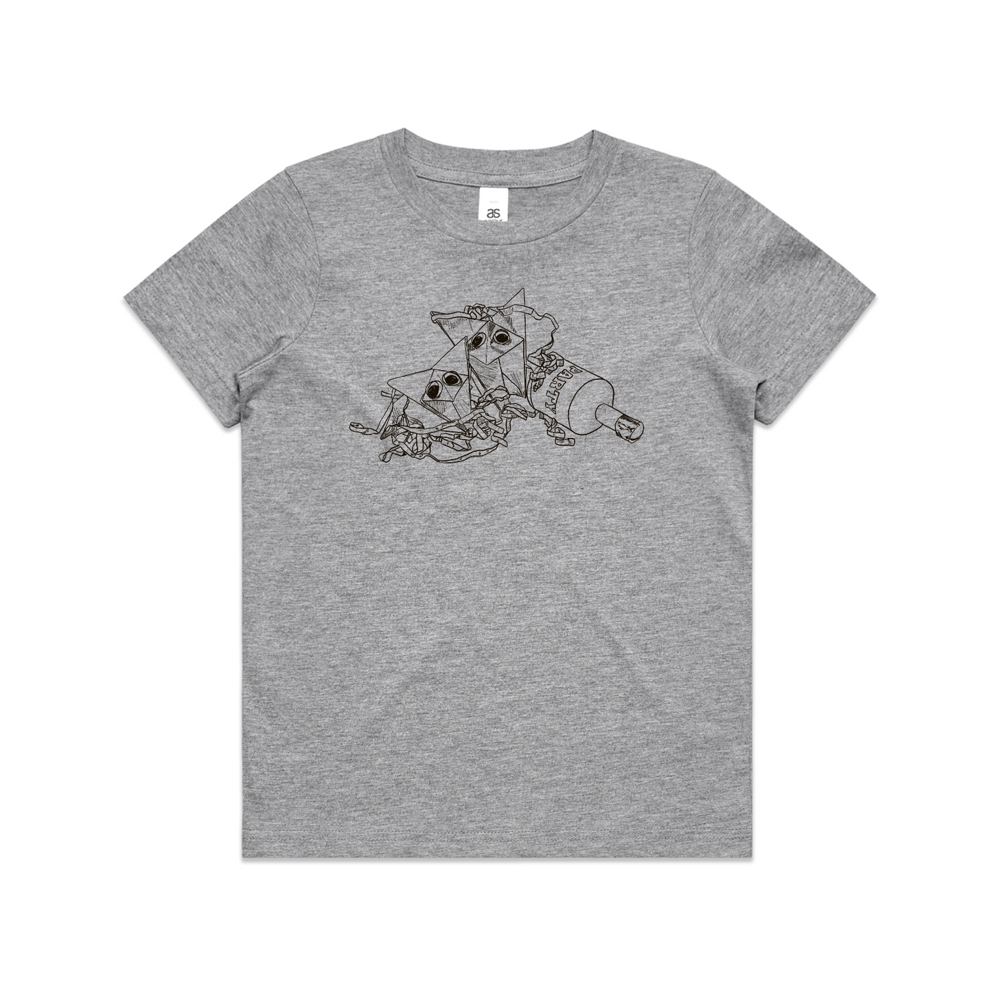 kids tee fox party