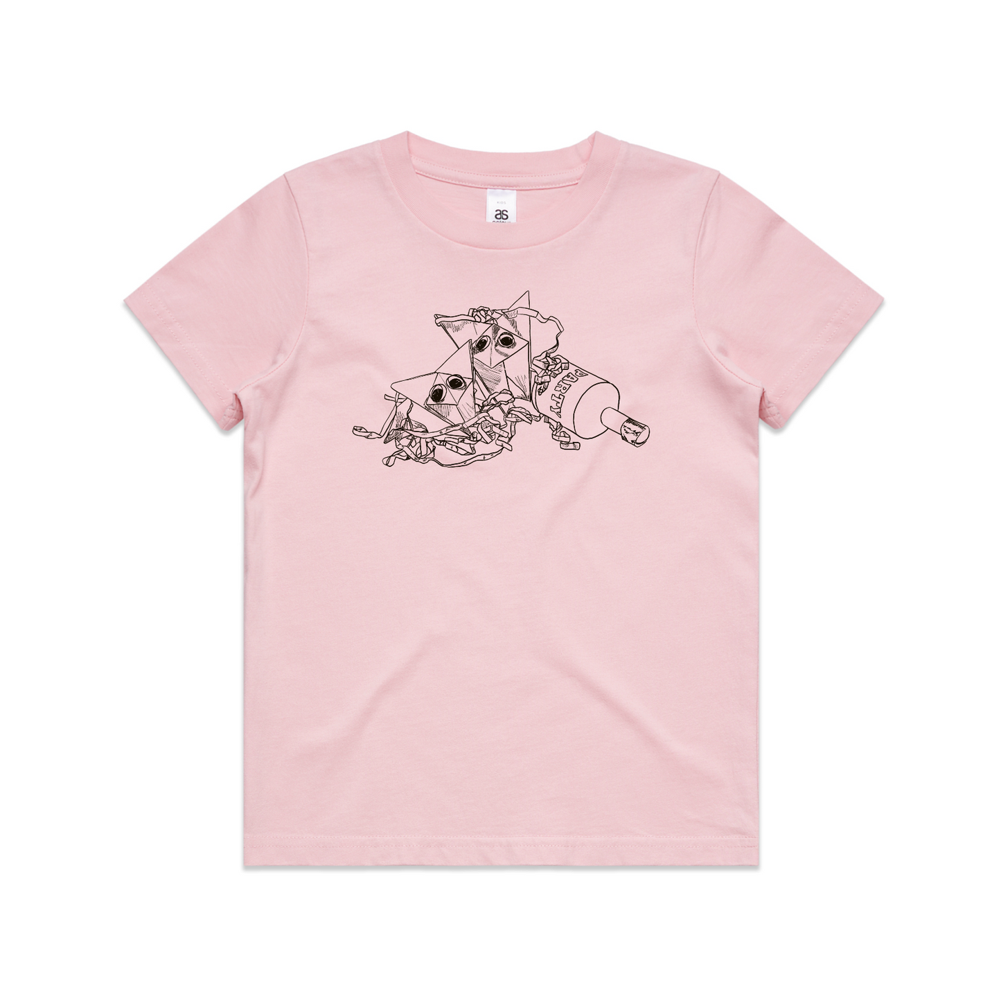 kids tee fox party