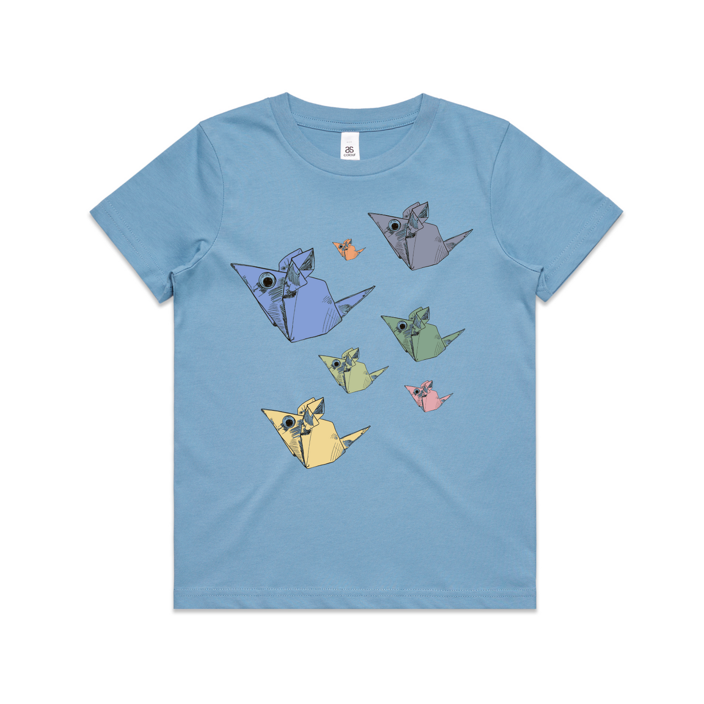 kids tee mice en masse