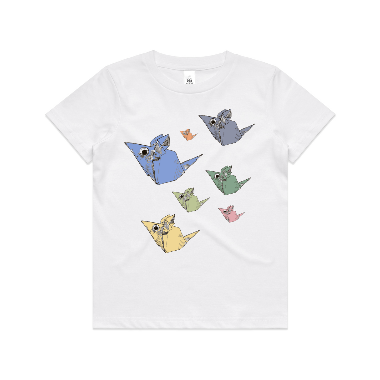 kids tee mice en masse